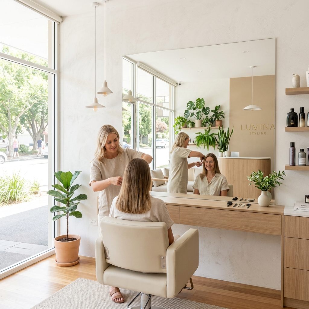 Hair Salon Kiitos Interior